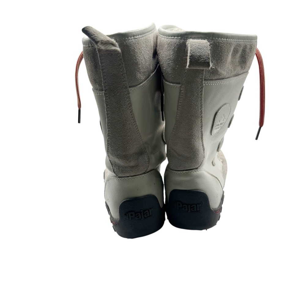 Pajar Gaetana White Snow Boot Women's Size 9-9.5 - Picture 3 of 9